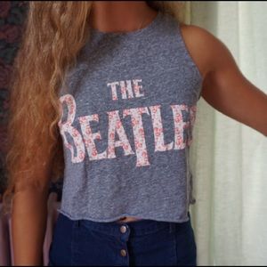 Cropped Beatles Tank